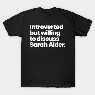 Introverted but willing to discuss Anacostia - Motherland: Fort Salem T-Shirt